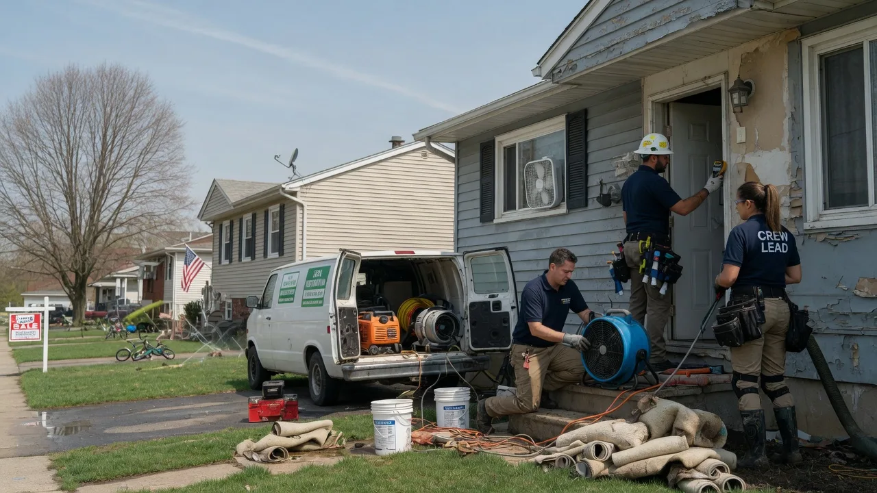 Flood Cleanup in Nashotah, WI near me