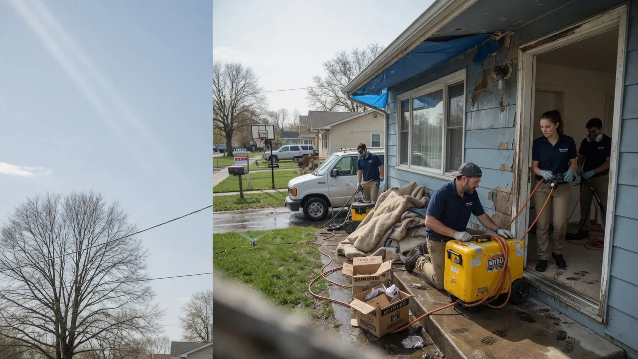 Basement Flood Cleanup in Nashotah, WI near me